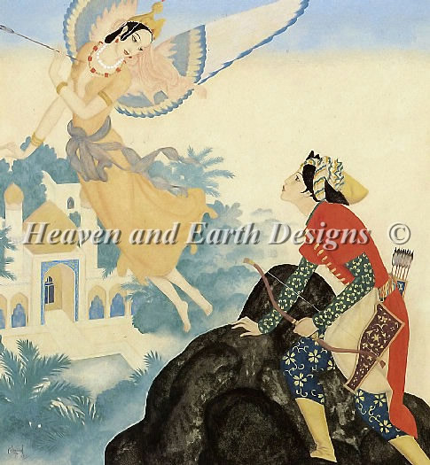 Peri Banu and Prince Achmed - Click Image to Close